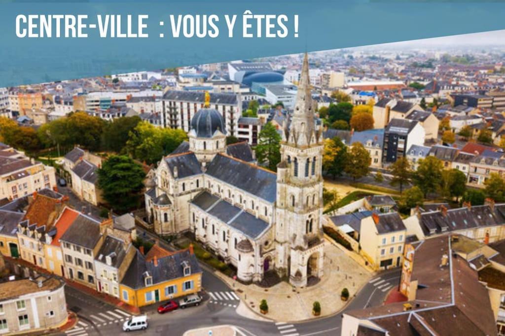 A Hauteur De Toits • Le Spacieux En Coeur De Ville Chateauroux Exterior photo